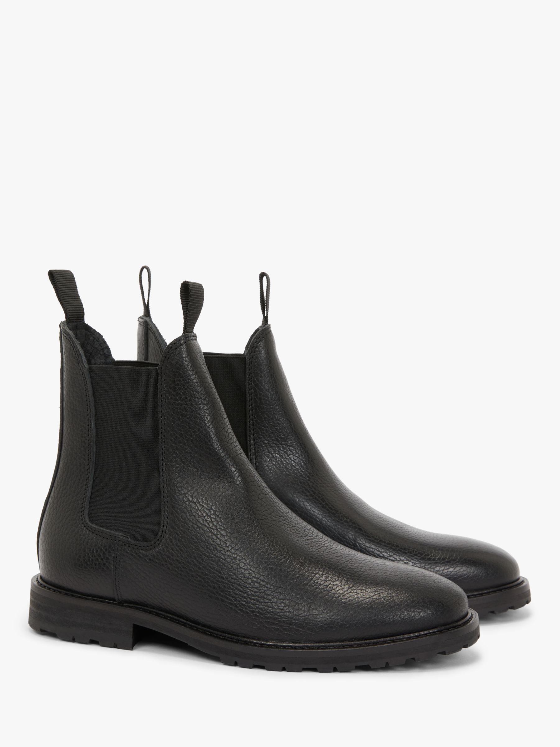 SHOE THE BEAR Avery Leather Chelsea Boots, Black