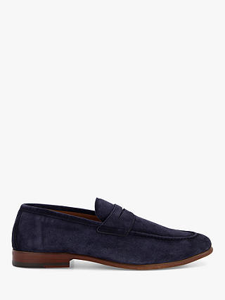 Dune Surreyy Washed Suede Loafers