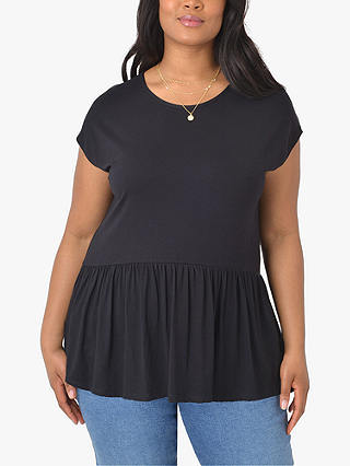 LIVE by Live Unlimited Curve Swing Hem Jersey Top