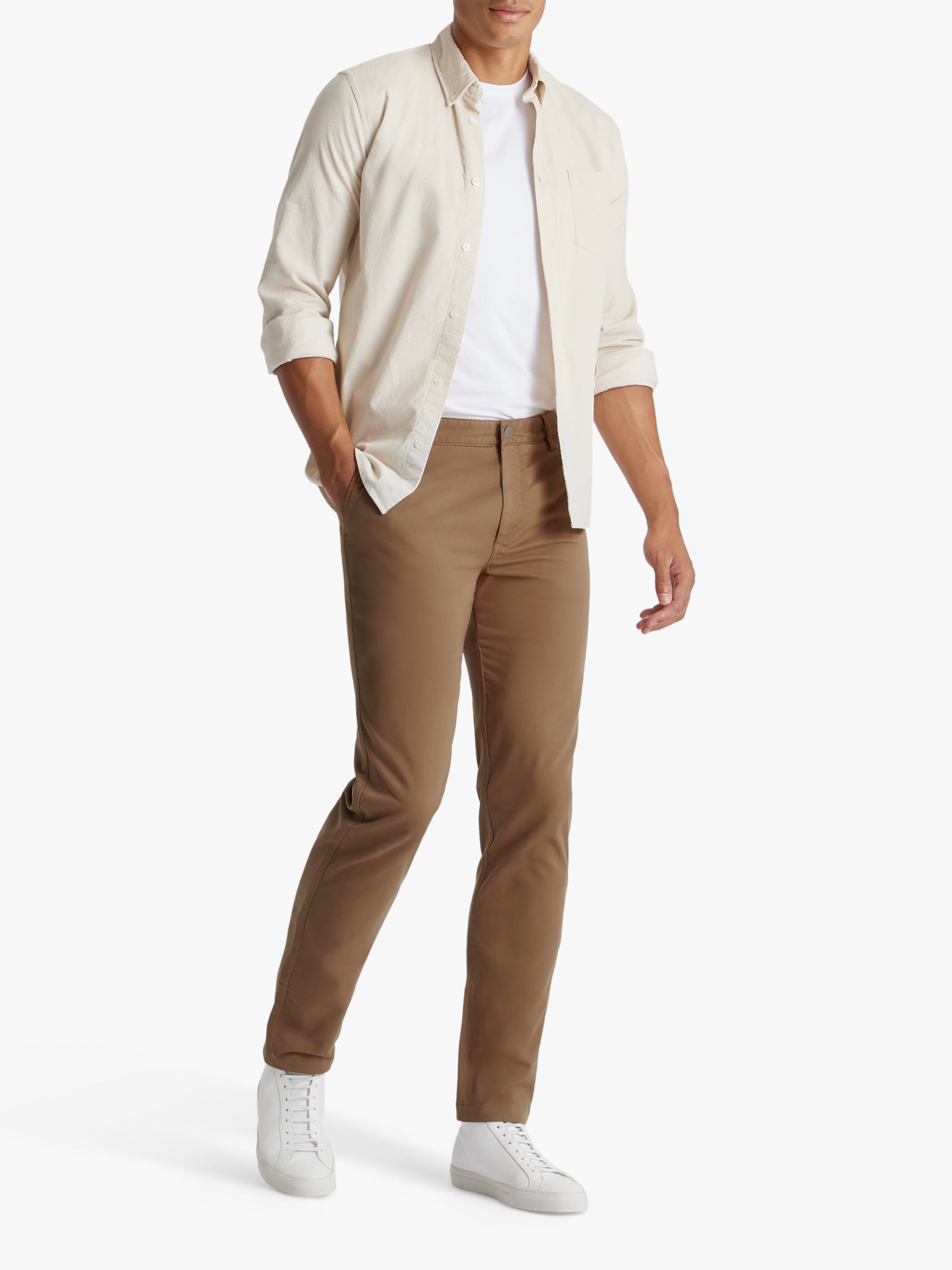 Buy SPOKE Heroes Cotton Blend Narrow Thigh Chinos Online at johnlewis.com