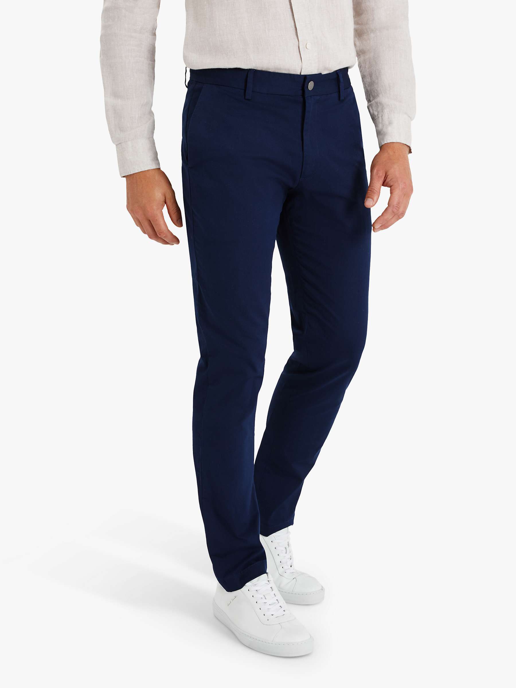 Buy SPOKE Lightweights Cotton Blend Regular Thigh Trousers Online at johnlewis.com