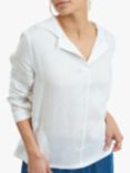 NRBY Sophie Hooded Linen Top