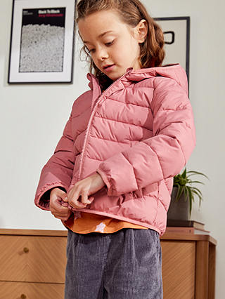 ANYDAY John Lewis & Partners Kids' Mid Weight Puffa Jacket