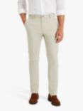 SPOKE Lightweights Cotton Blend Narrow Thigh Trousers, Stone