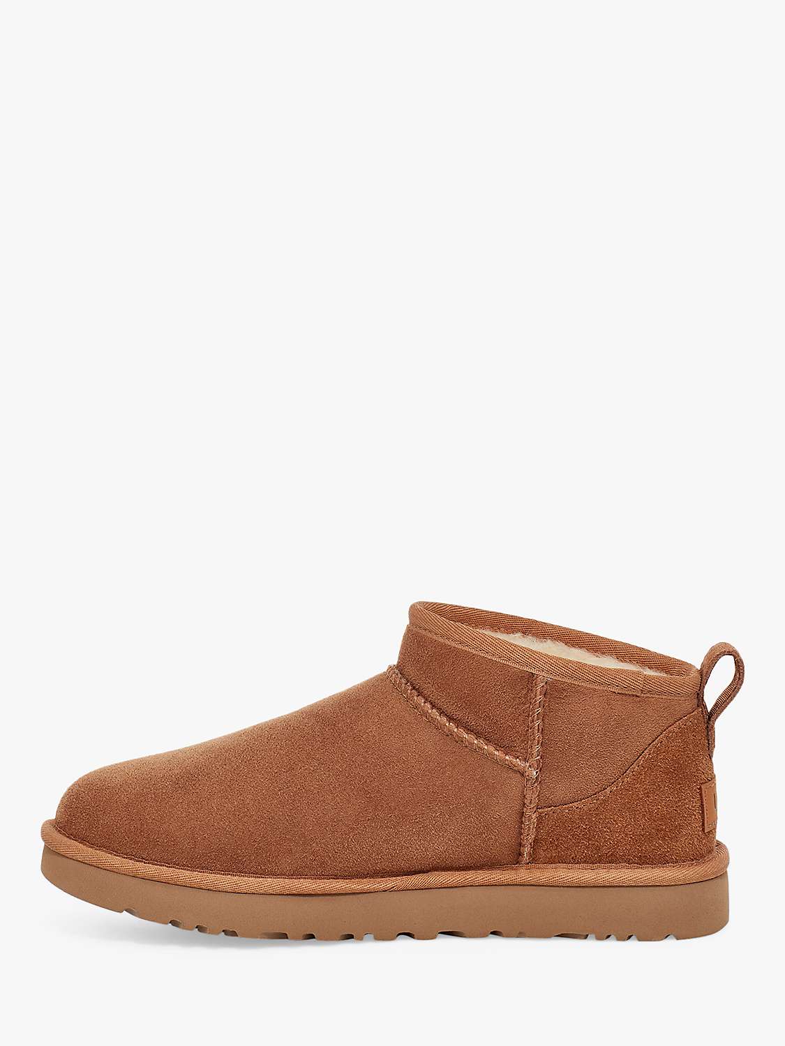 Buy UGG Classic Ultra Mini Sheepskin and Suede Ankle Boots Online at johnlewis.com