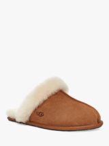 UGG Scuffette Sheepskin and Suede Slippers