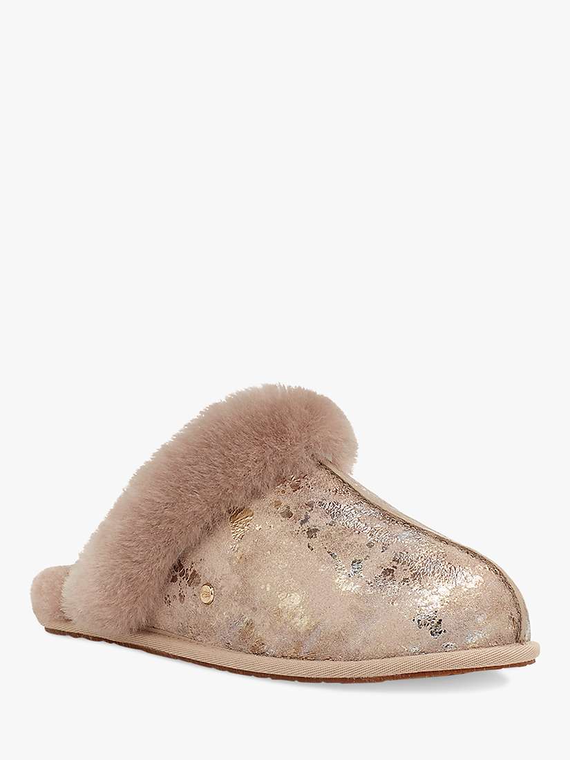 Buy UGG Scuffette Sheepskin and Suede Slippers, Beechwood Online at johnlewis.com