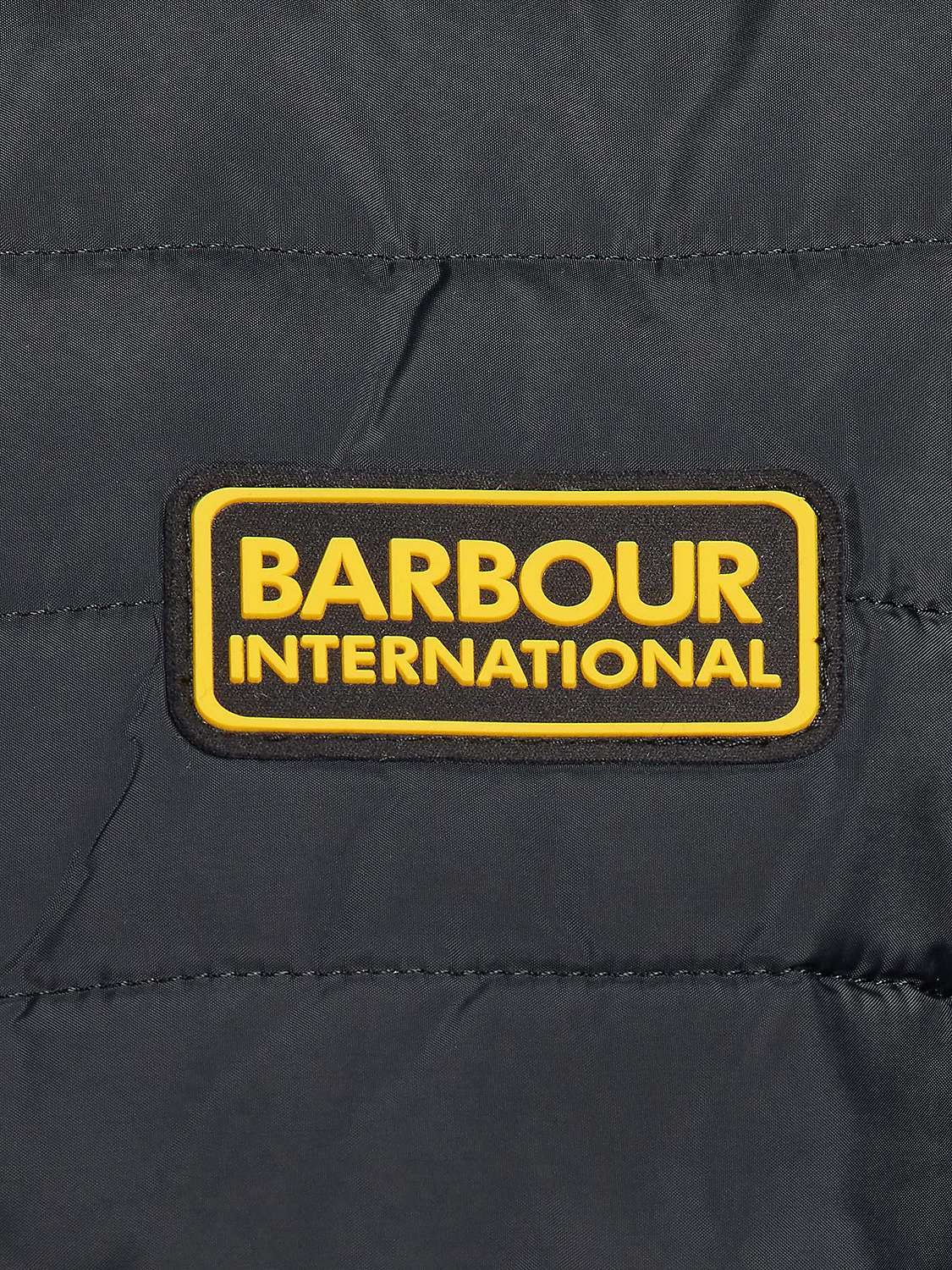 Buy Barbour International Baffle Quilted Jacket, Black Online at johnlewis.com