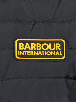Barbour International Baffle Quilted Jacket, Black