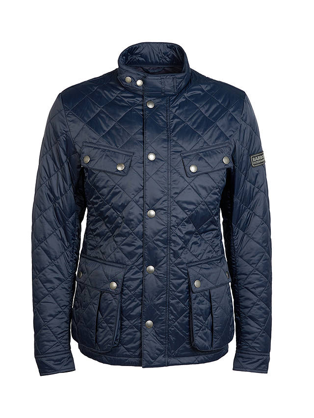 Barbour International Ariel Soft Touch Quilted Jacket, Navy