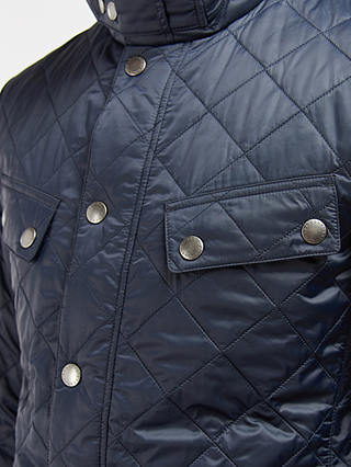 Barbour International Ariel Soft Touch Quilted Jacket, Navy