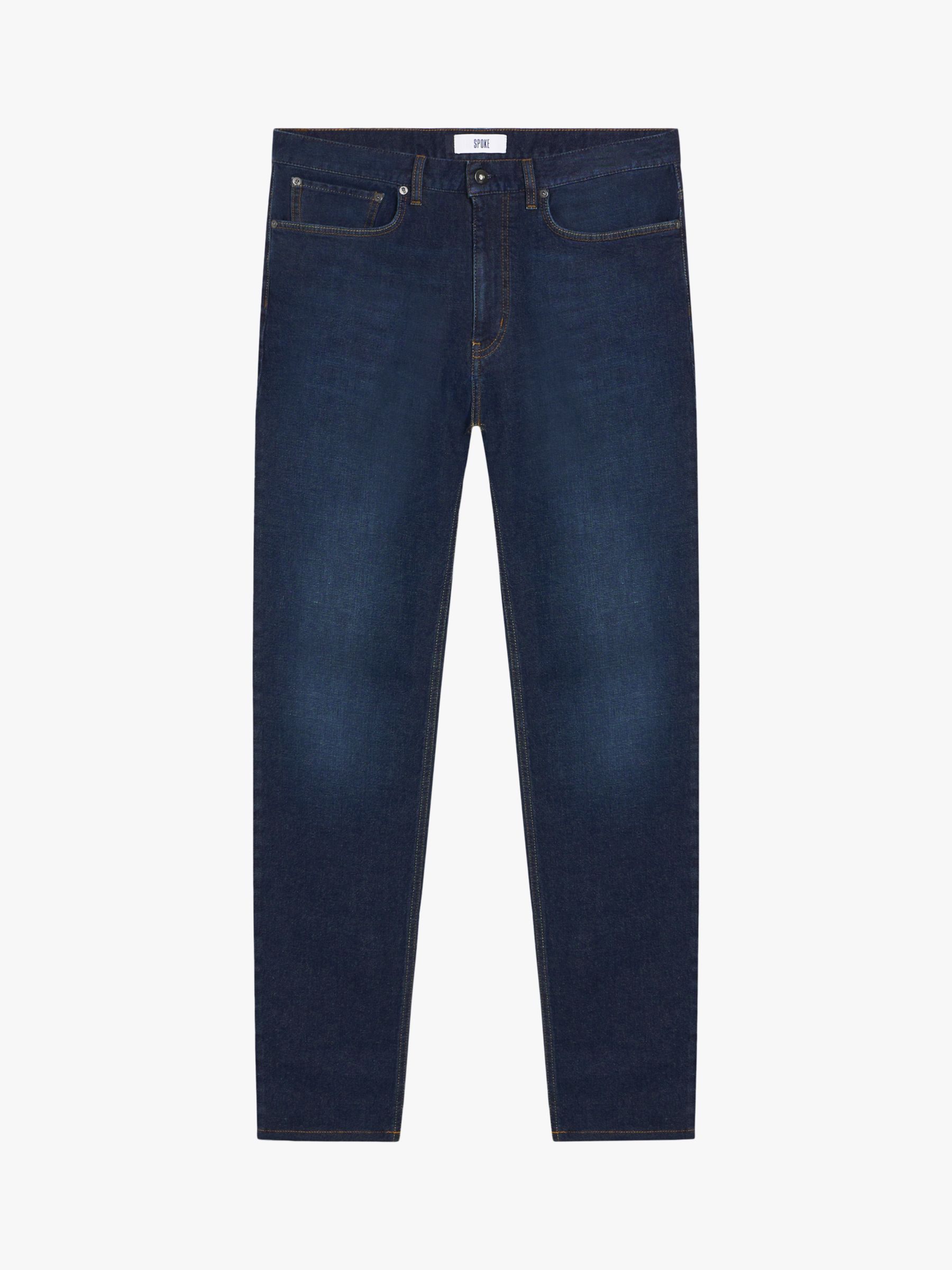 Buy SPOKE 12oz Denim Narrow Thigh Jeans Online at johnlewis.com