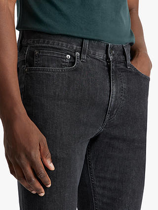 SPOKE 12oz Denim Broad Thigh Jeans, Charcoal