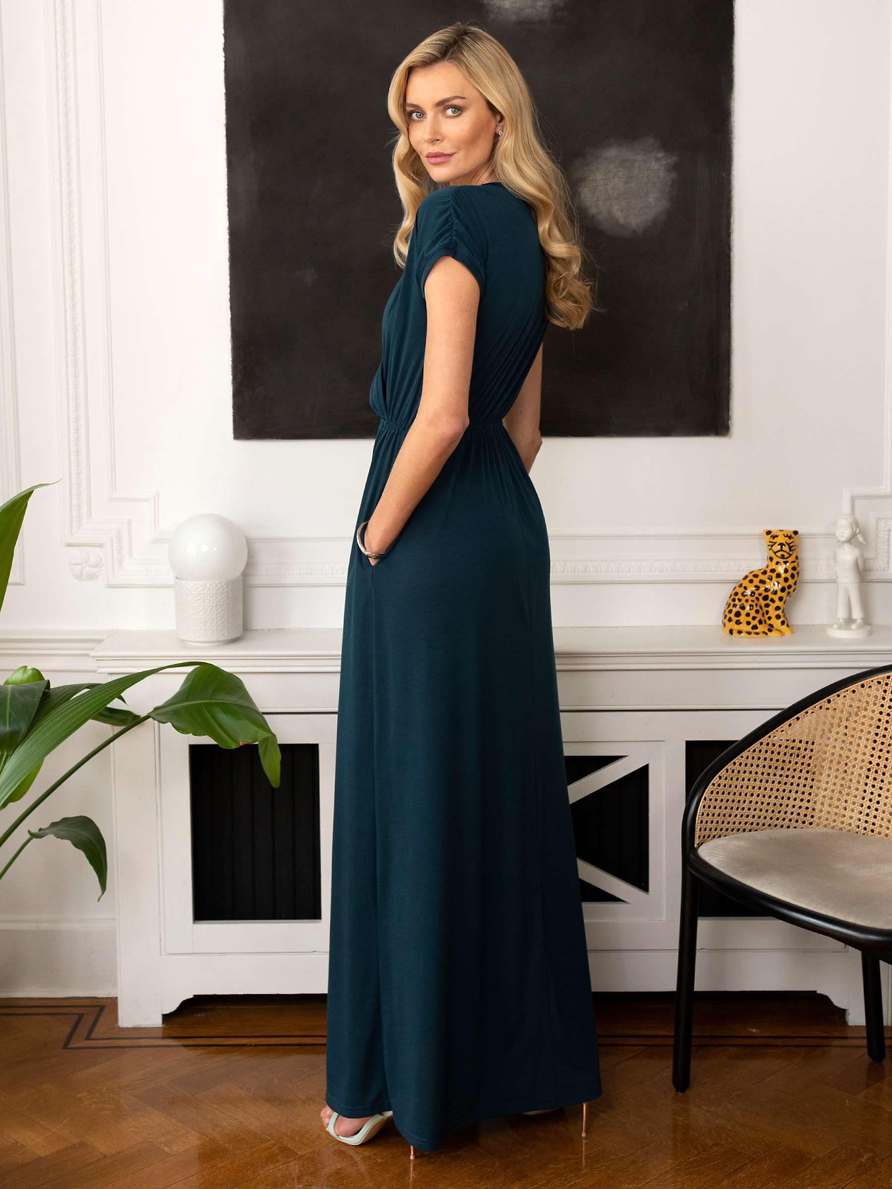Buy HotSquash Wrap Front Maxi Dress Online at johnlewis.com