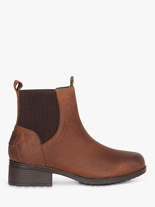 Barbour Eden Leather Chelsea Boot, Brown