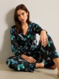 AND/OR Midnight Butterfly Pyjama Set, Multi