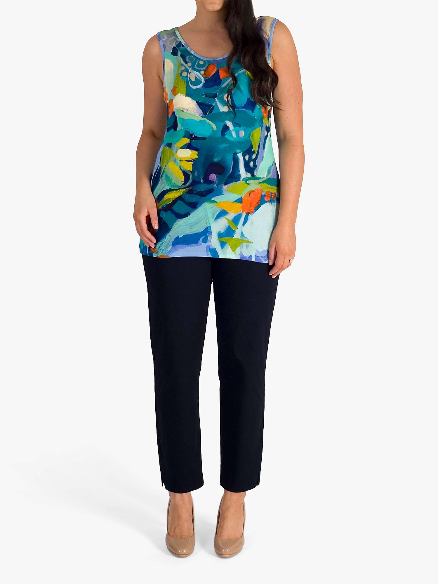 Buy chesca Stretch Cotton Trousers Online at johnlewis.com