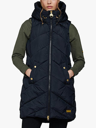 Barbour Aberdale Quilted Gilet, Black