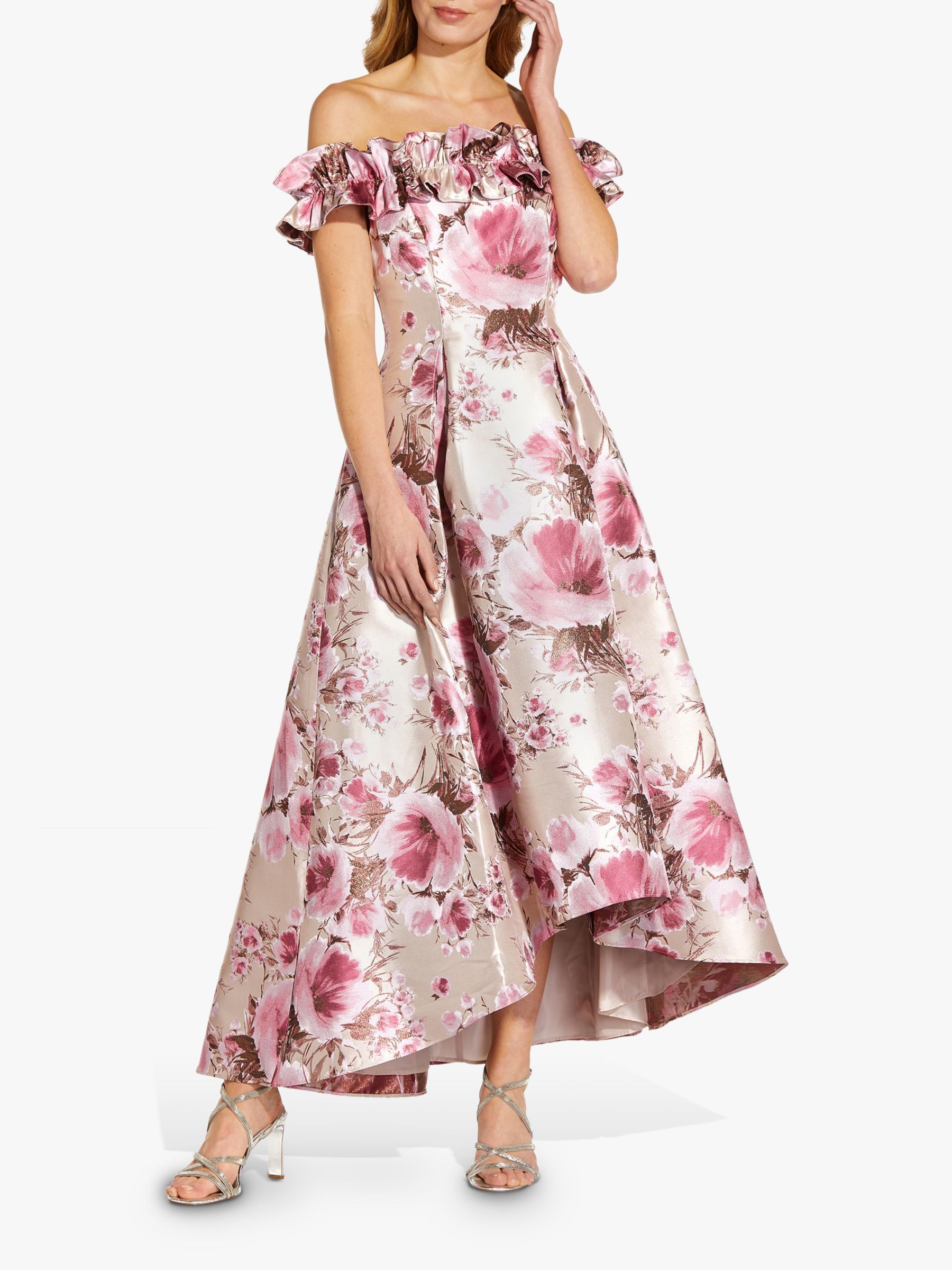 adrianna papell floral gown | Dresses Images 2022