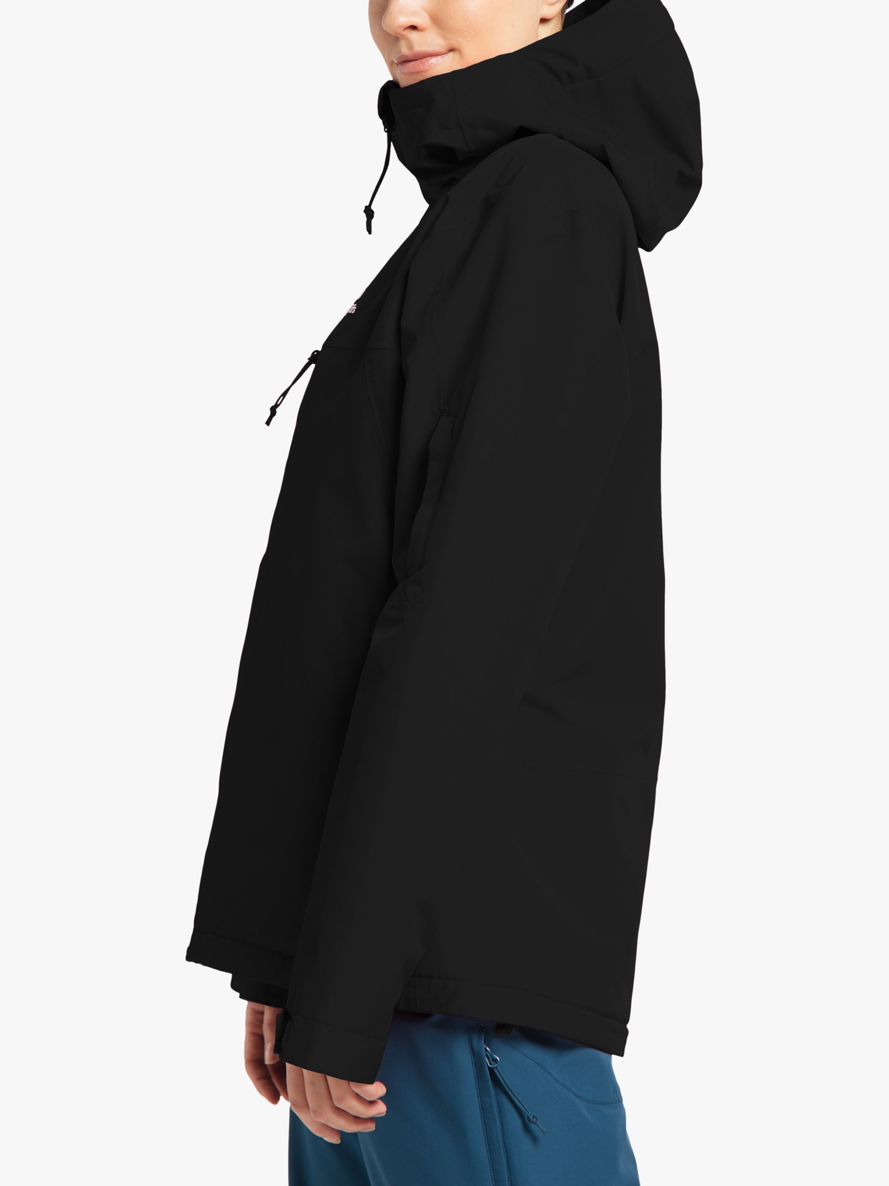 Haglöfs Gondol Women's Recycled Ski Jacket, True Black, XS