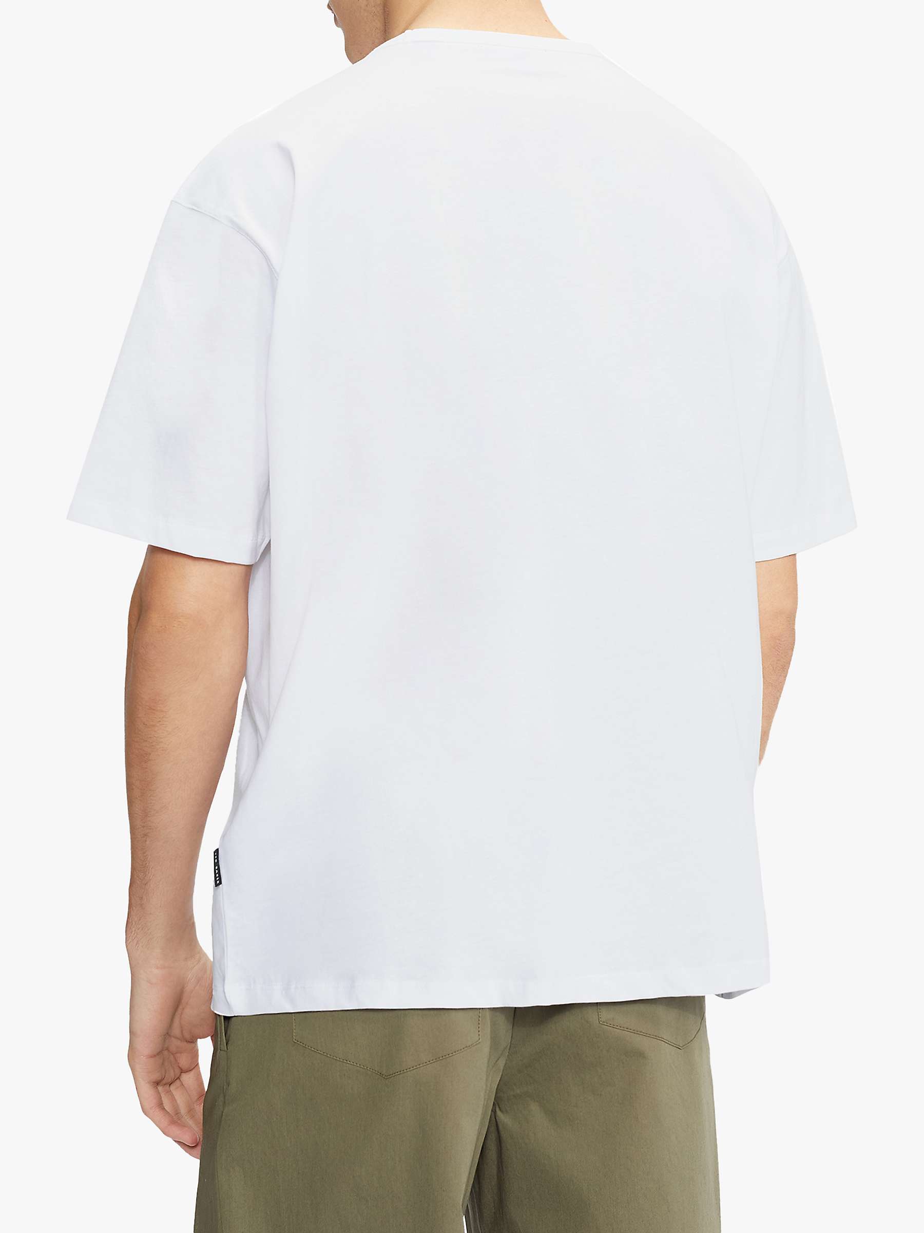 Buy Ted Baker Nofan Graphic Patch T-Shirt Online at johnlewis.com