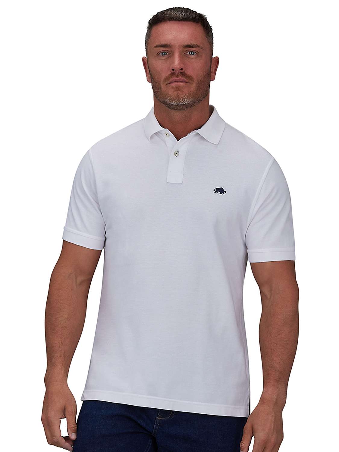Buy Raging Bull Classic Organic Cotton Pique Polo Shirt Online at johnlewis.com