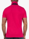Raging Bull Classic Organic Cotton Pique Polo Shirt, Vivid Pink