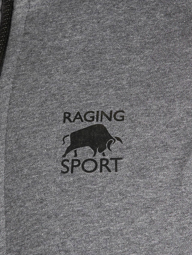 Raging Bull Zip Logo Hoodie