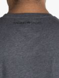 Raging Bull Casual Sport Logo T-Shirt, Dark Grey Marl