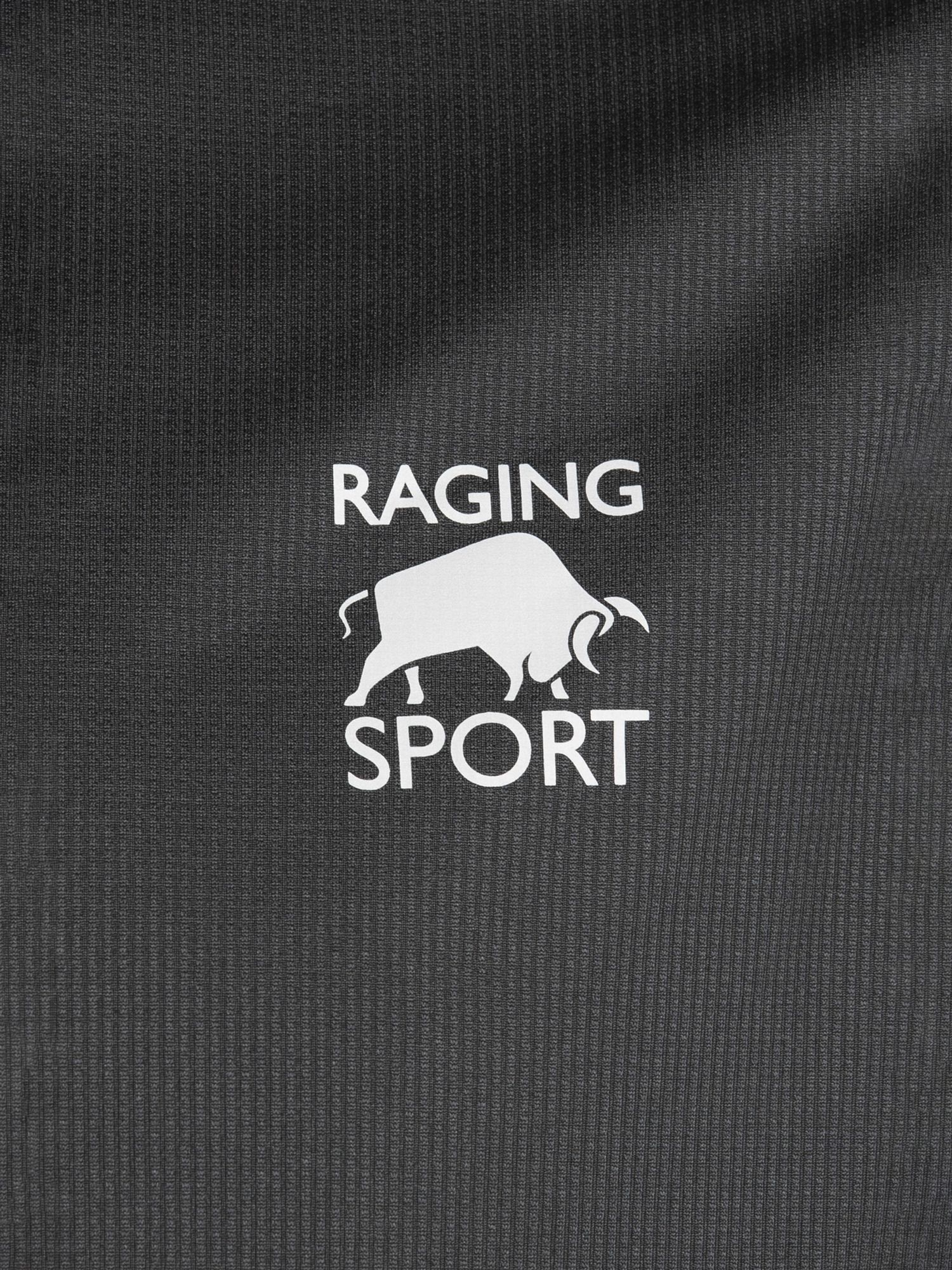 Raging Bull Performance Short Sleeve Gym Top, Black, XS