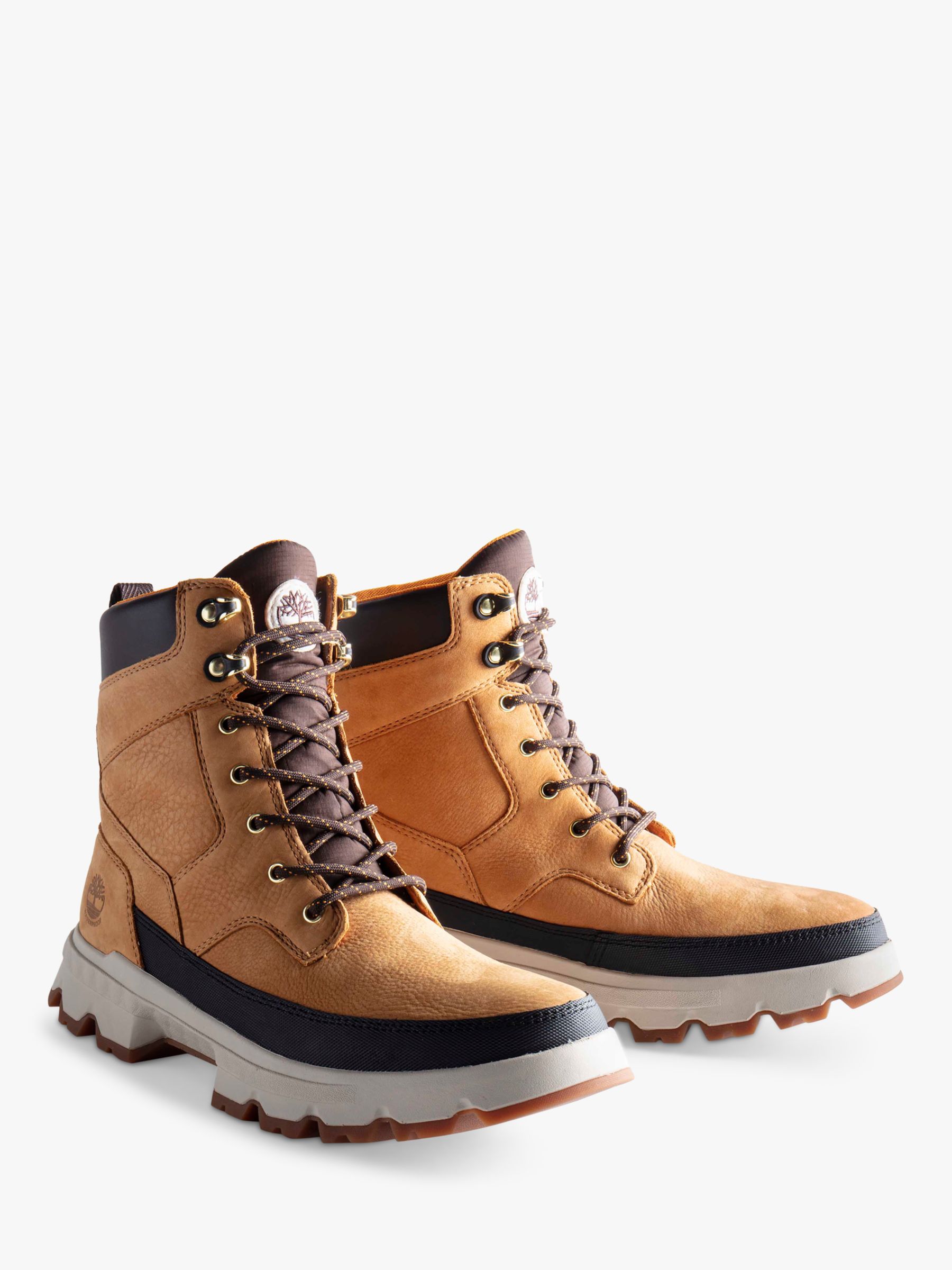 Timberland Ultra Waterproof Leather Chukka Boots, Wheat John Lewis & Partners