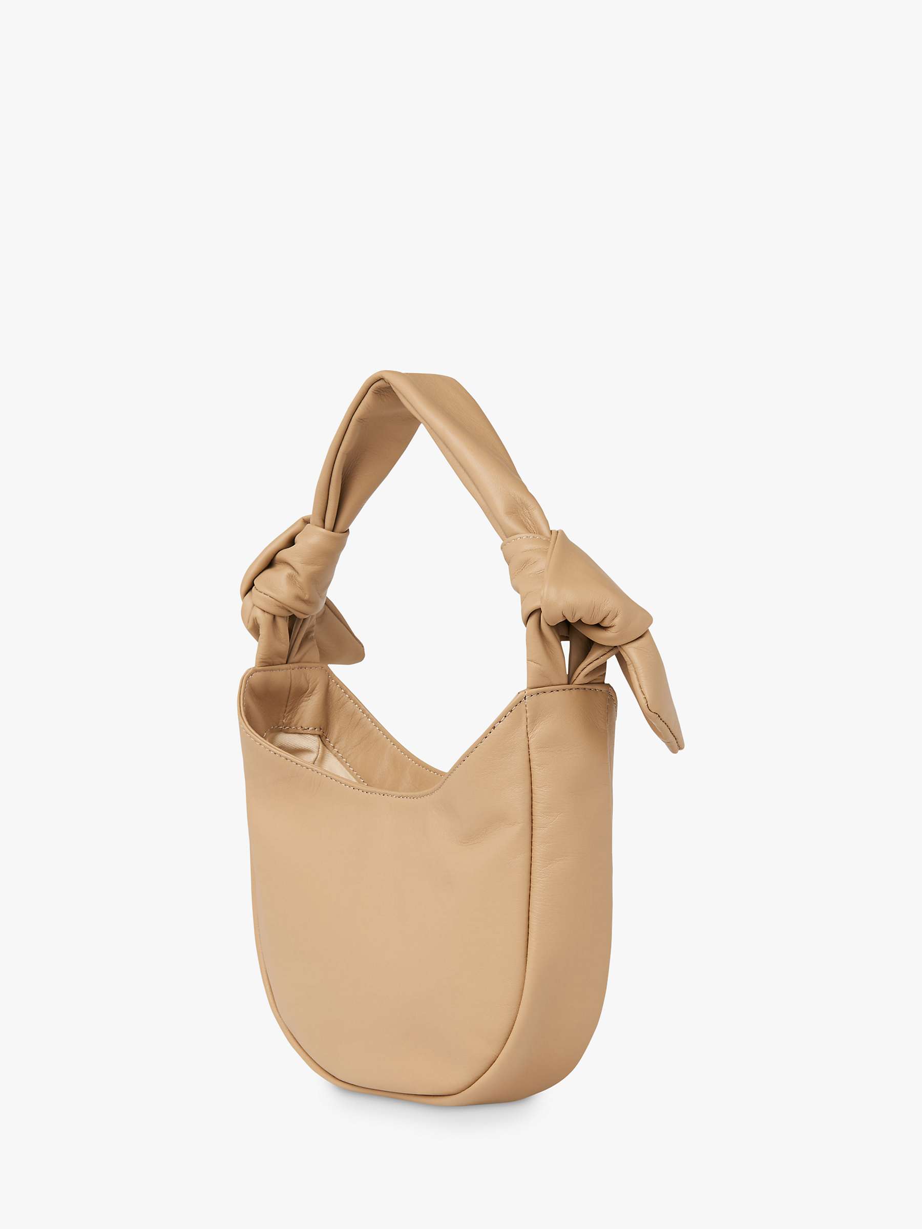 Buy Whistles Linden Knotted Handle Leather Bag Online at johnlewis.com