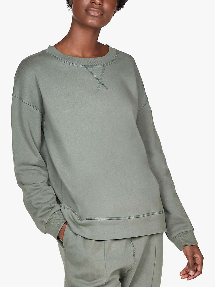 Buy Thought Zaahra Organic Cotton Sweatshirt Online at johnlewis.com