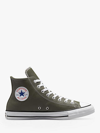 Converse All Star Leather Hi-Top Trainers