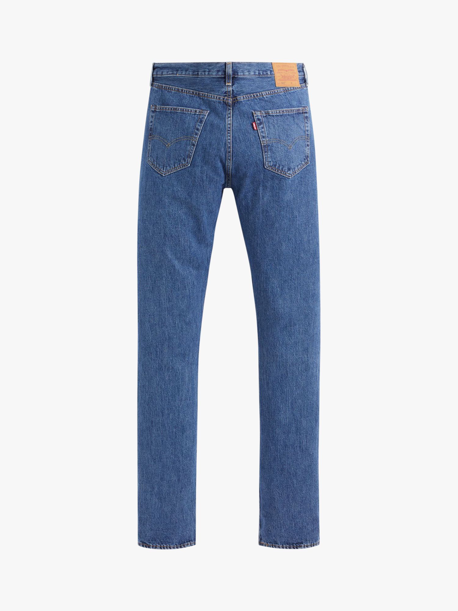 Levi's Big & Tall 501 Original Straight Jeans, Stonewash, 44R
