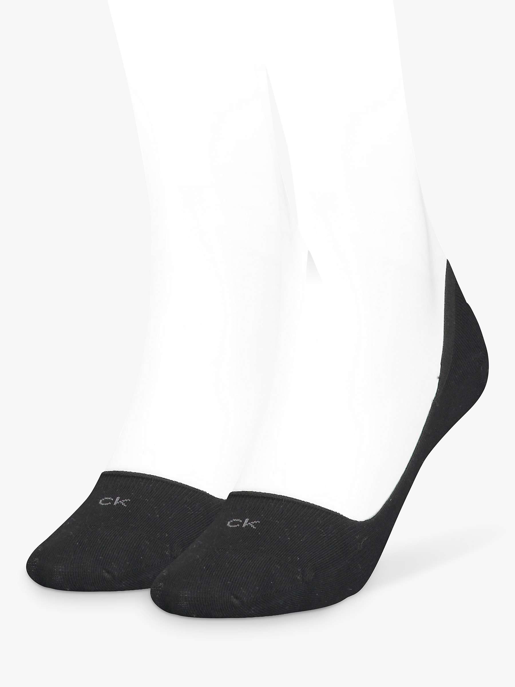 Buy Calvin Klein Hailey No Show Socks, Black Online at johnlewis.com