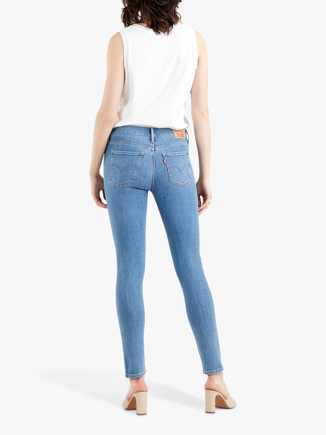 Levi's 311 Shaping Skinny Jeans, Slate Will at John Lewis & Partners