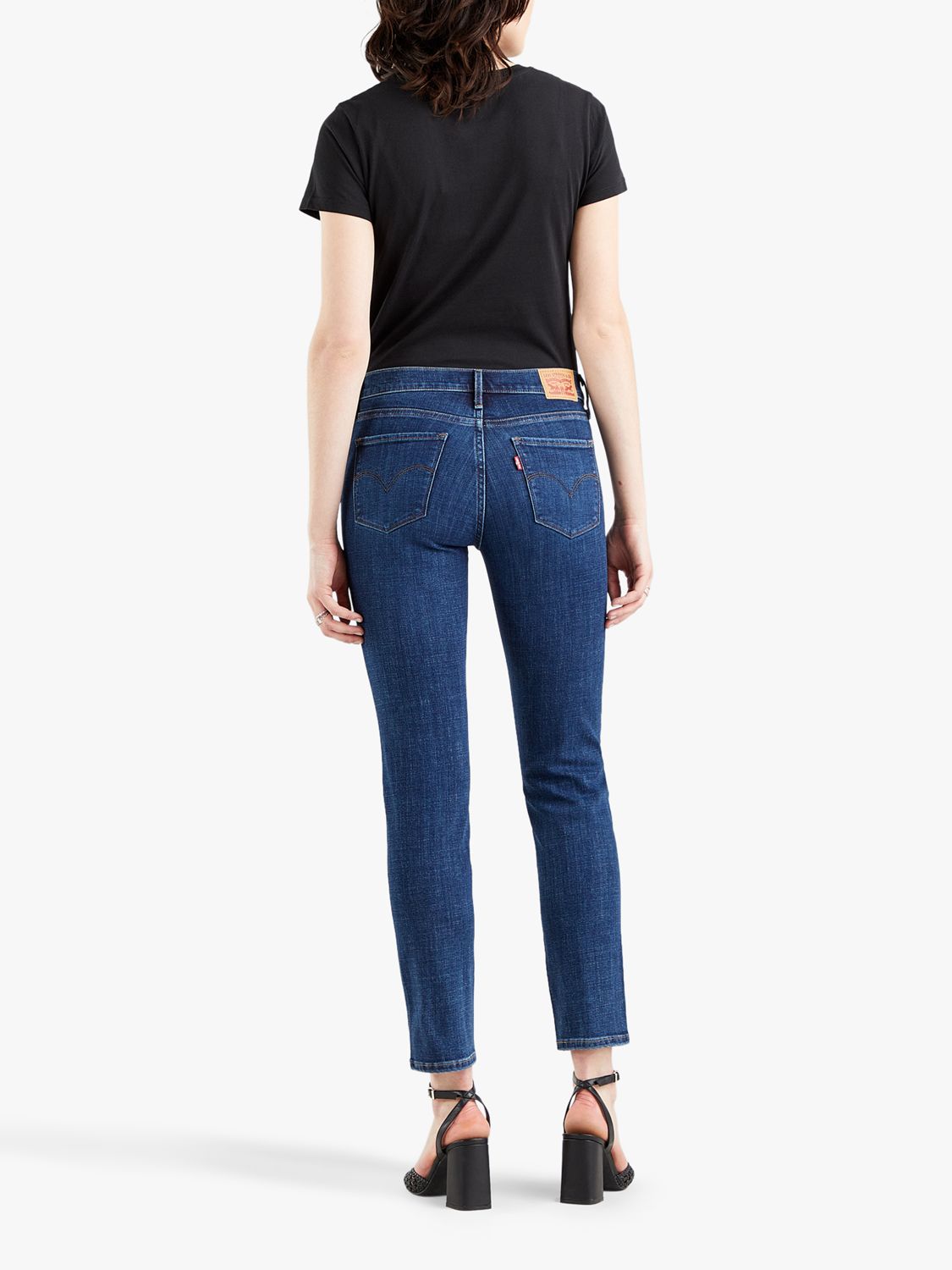 Levi's 312 Shaping Slim Jeans, Lapis Smile at John Lewis & Partners