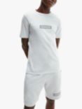 Calvin Klein Performance Reflective Logo Workout T-Shirt, Antique Grey
