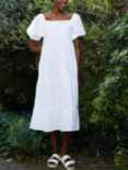 Baukjen Evangeline Broderie Anglaise Dress, Pure White