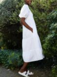 Baukjen Evangeline Broderie Anglaise Dress, Pure White, Pure White