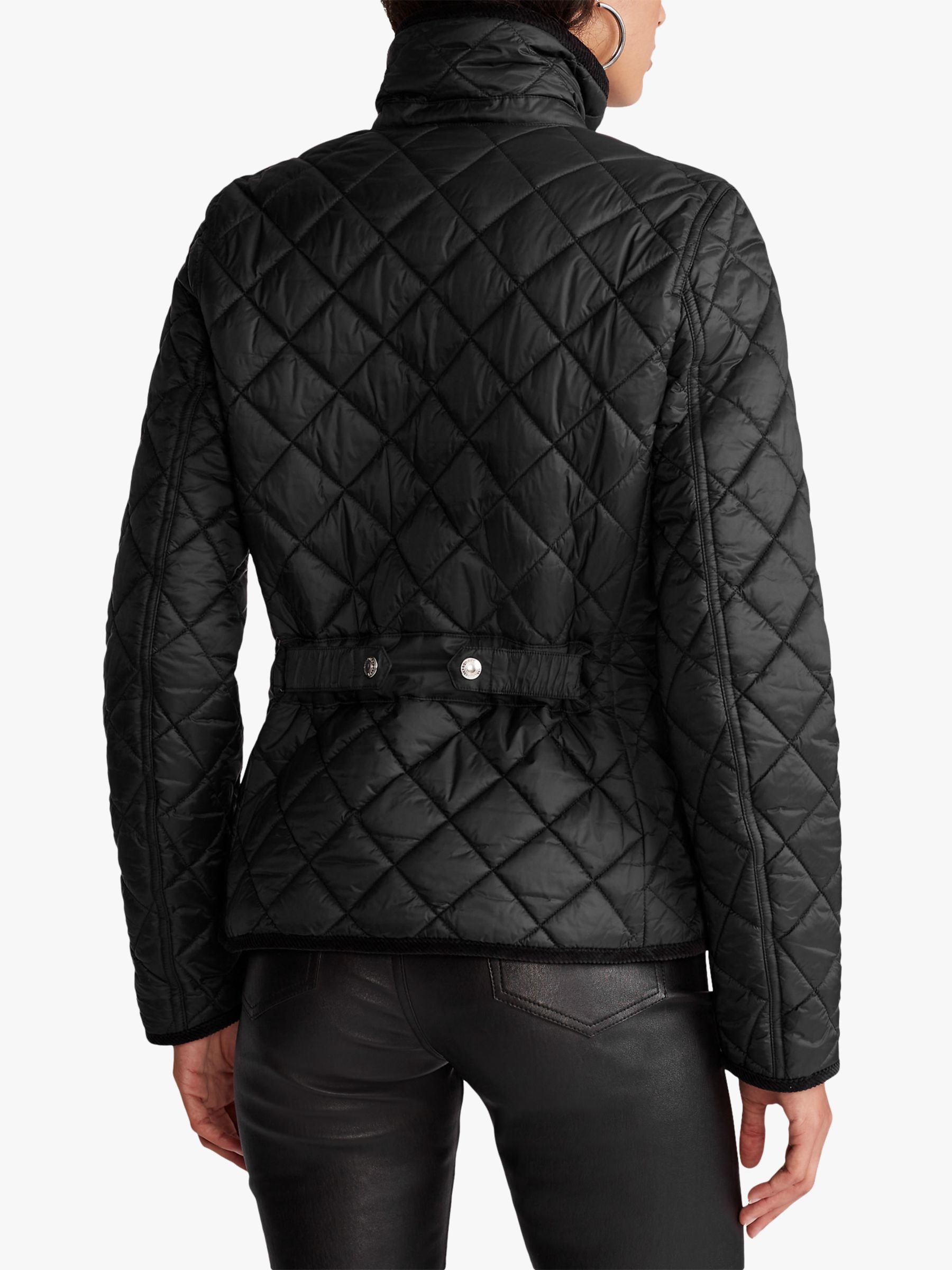 Polo Ralph Lauren Cropped Quilted Barn Jacket, Polo Black