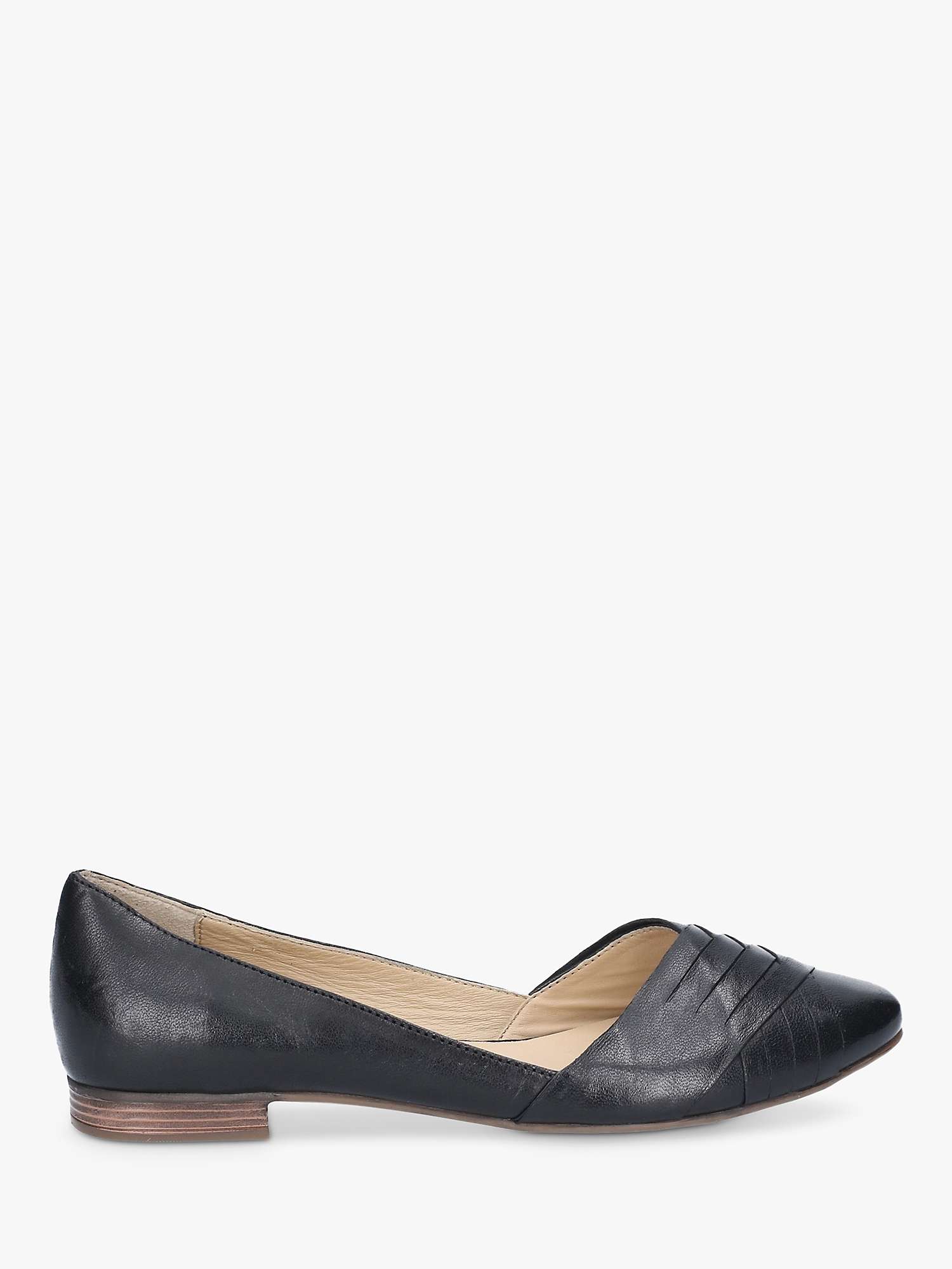 Buy Hush Puppies Marley Leather Ballerina Slip On Shoes Online at johnlewis.com