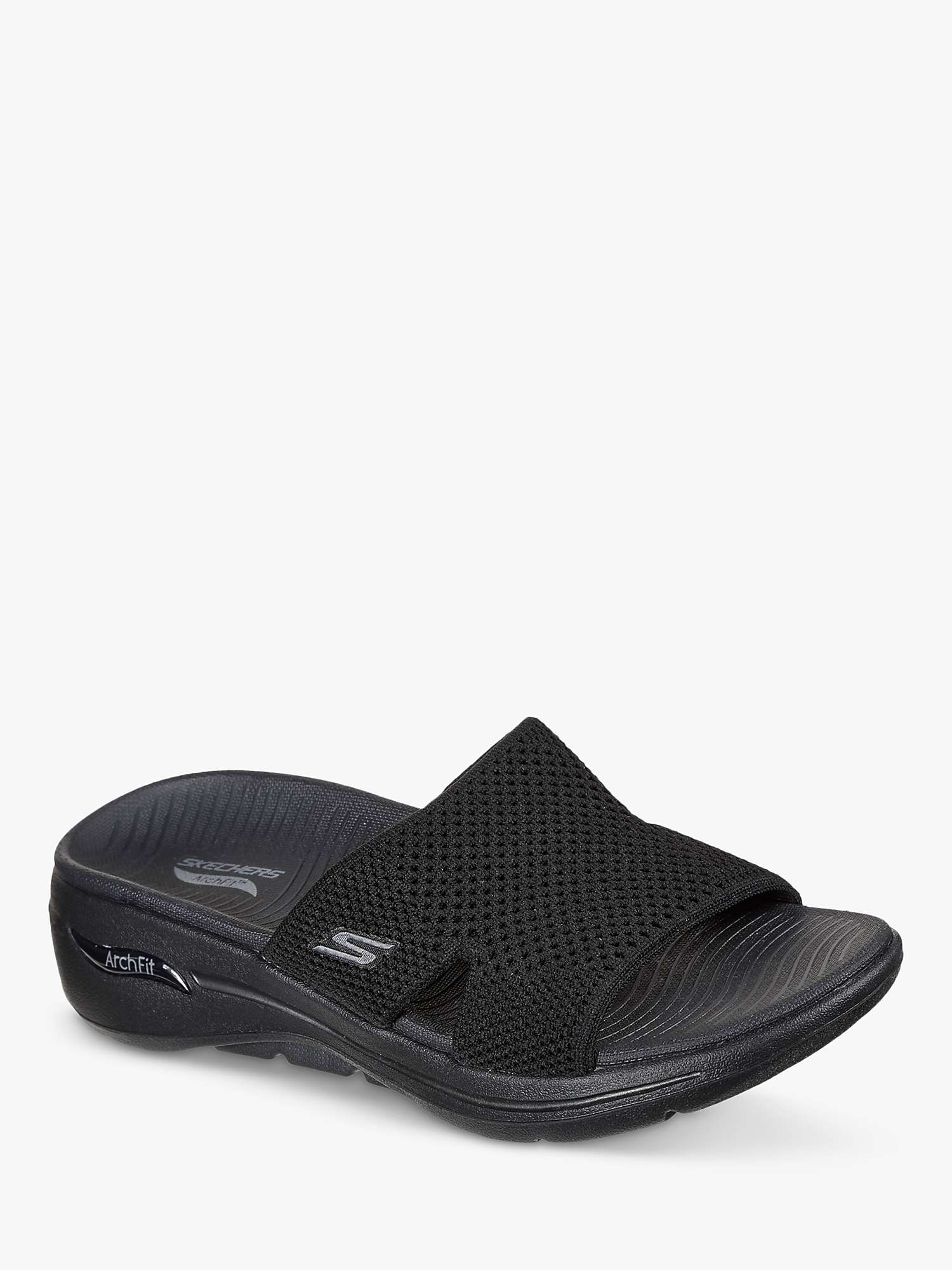 Buy Skechers Go Walk Arch Fit Worthy Summer Sandals Online at johnlewis.com