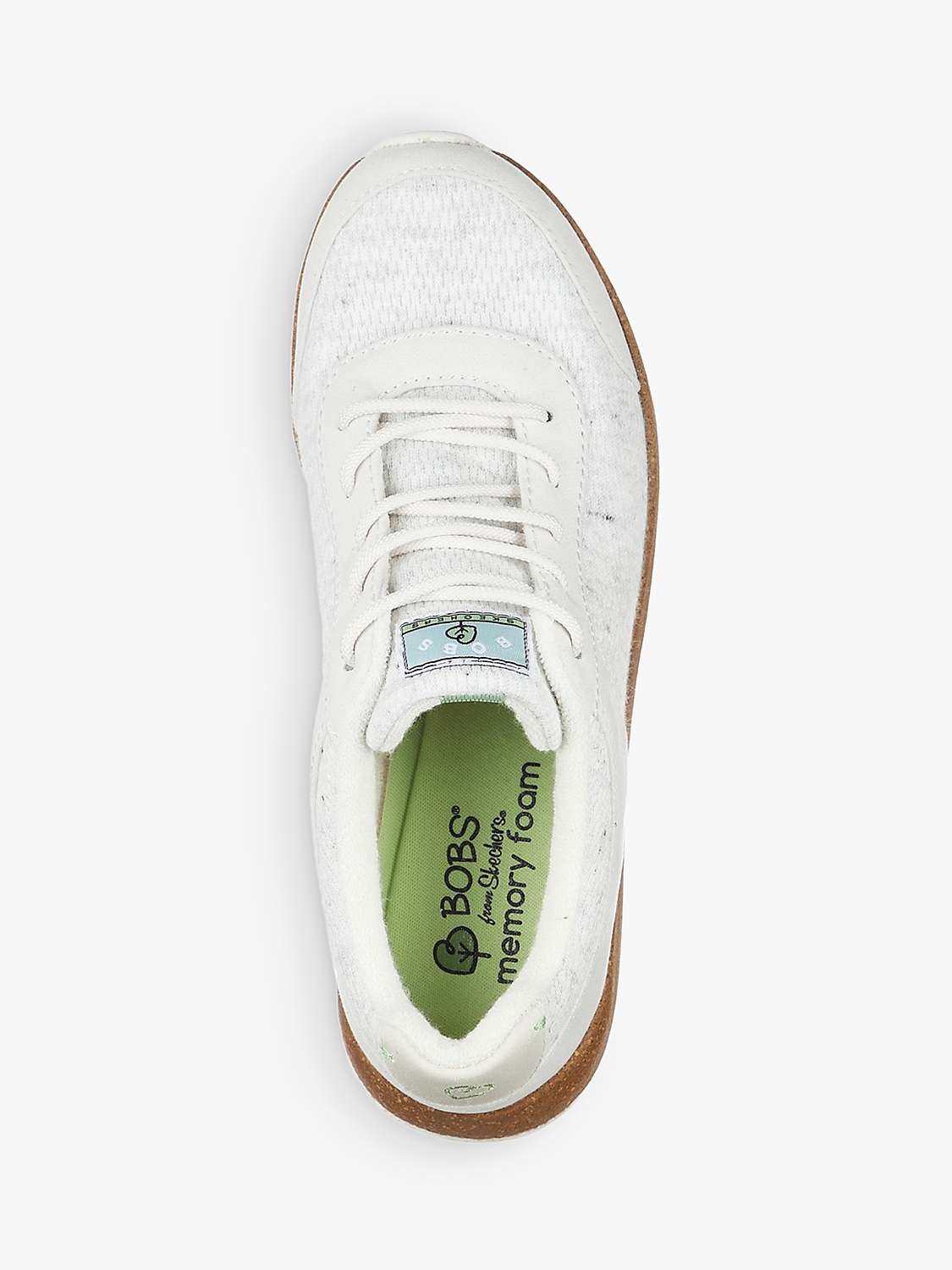 Buy Skechers BOBS Earth Lace Up Trainers Online at johnlewis.com