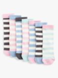 John Lewis ANYDAY Kids' Wide Stripe Socks, Pack of 7, Multi