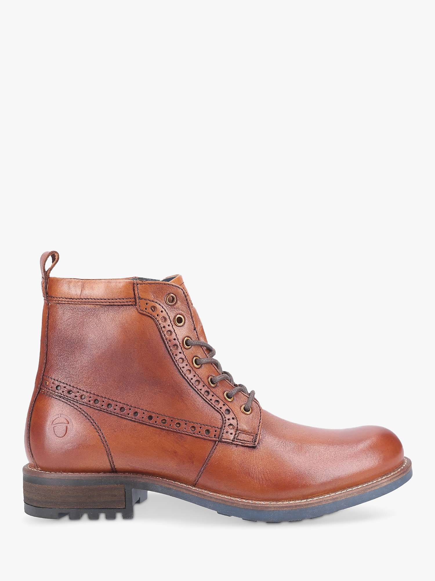 Buy Cotswold Dauntsey Leather Boots, Tan Online at johnlewis.com