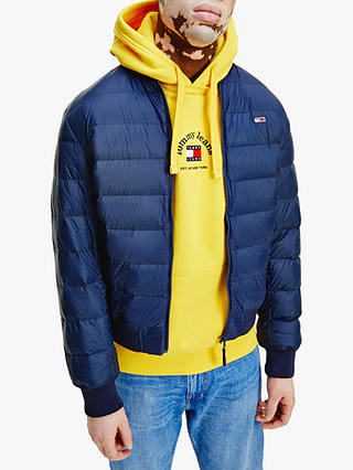 Tommy Jeans Lightweight Quilted Bomber Jacket, Twilight Navy