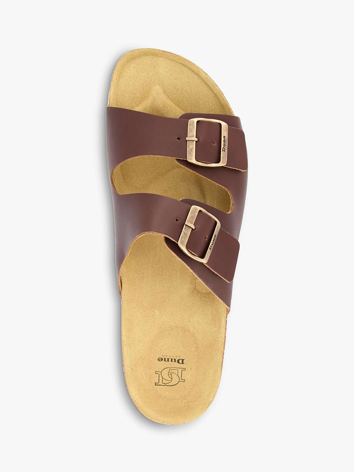 Buy Dune Imprint Leather Buckle Sandals Online at johnlewis.com