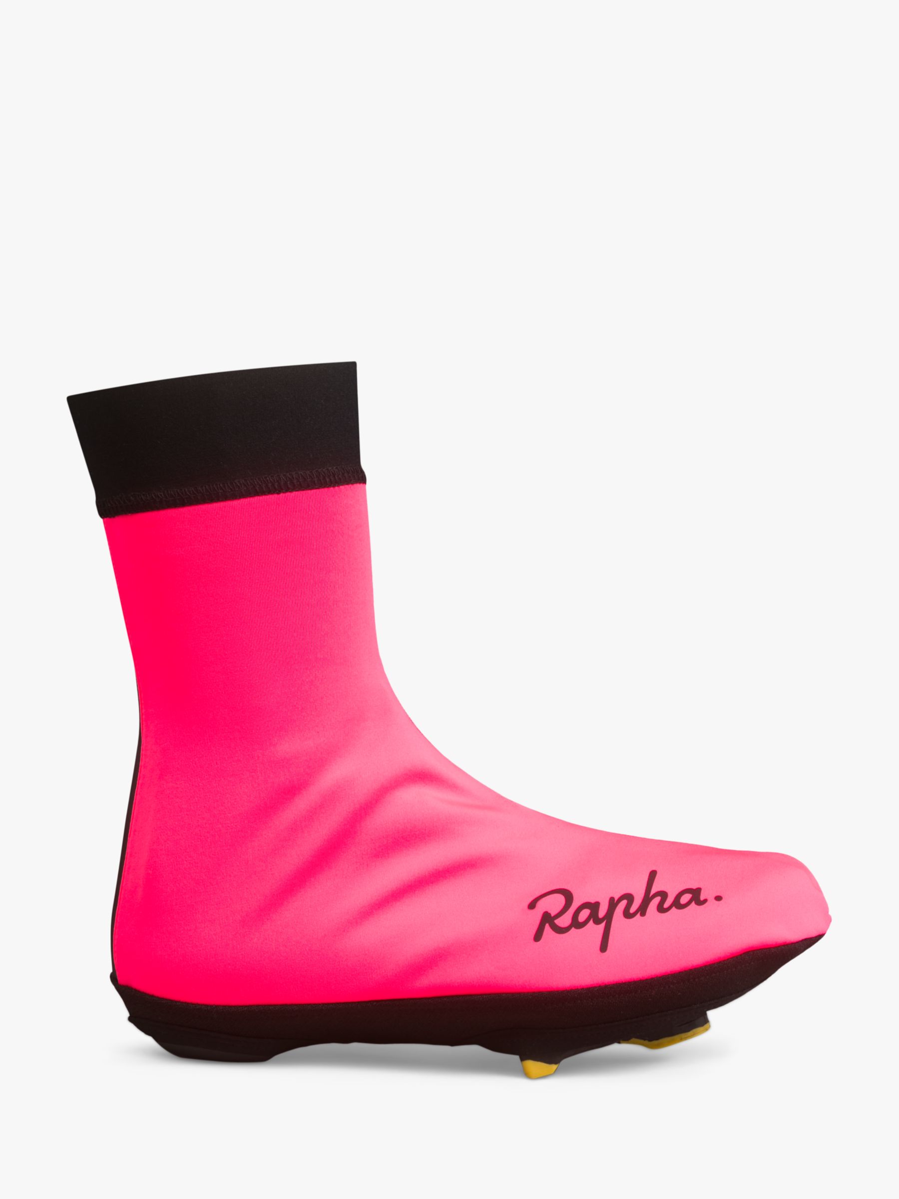 Rapha Winter Overshoes Waterproof Cycling Socks, High-Vis Pink, 7-8